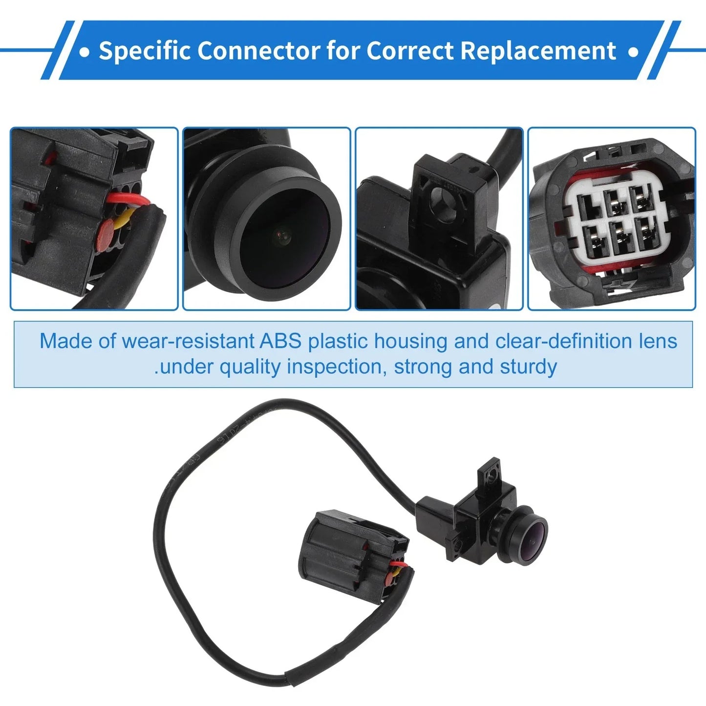 Rear View Camera 120-180° for Dodge Ram 1500 Pickup (2010-2023)