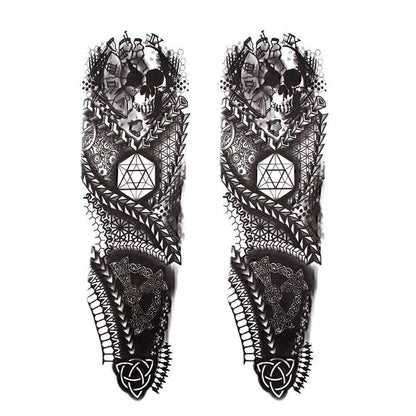 PVC Custom Front Fork Skull Decal Stickers for Harley