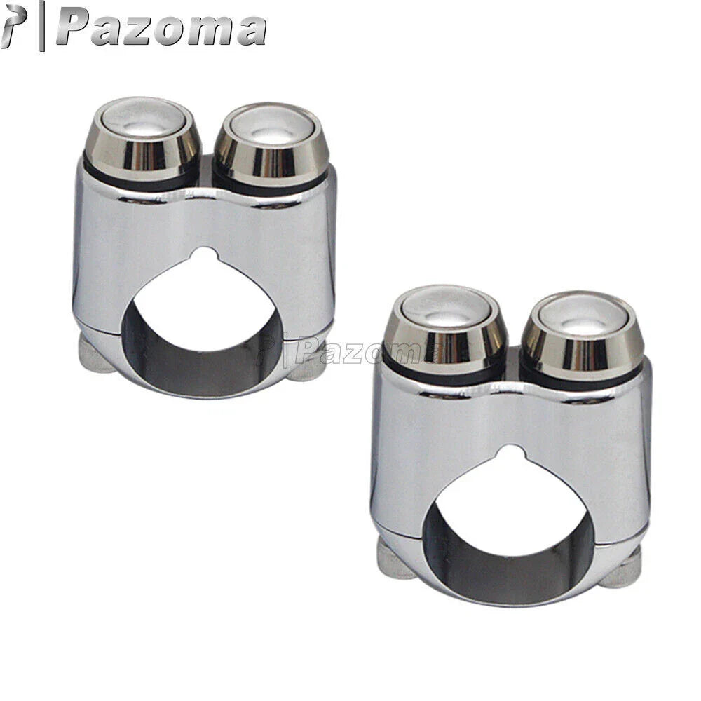 1��� Motorcycle Handlebar Momentary Switch for Chopper Cafe Racer