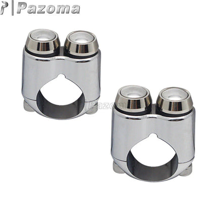 1��� Motorcycle Handlebar Momentary Switch for Chopper Cafe Racer