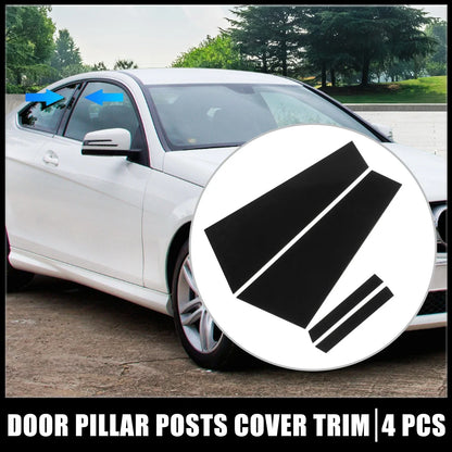 4 x Door Cover Panel Trim Stickers for Mercedes-Benz CLS (2012-2018)