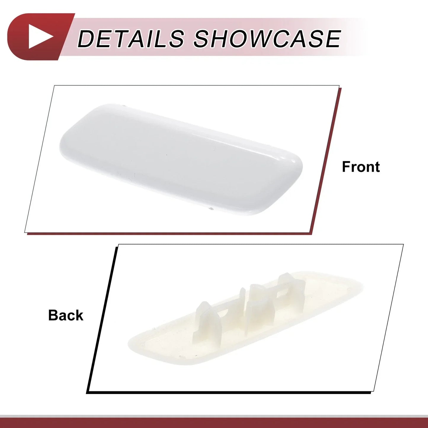 Front Left Washer Nozzle Cover for Lexus IS II (2008-2010) - White