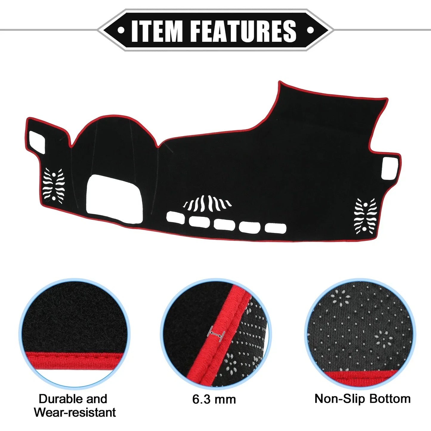 Dashboard Dash Cover Mat for Lexus NX 2nd Gen NX250 NX350 (2022-2023)