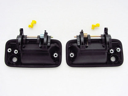 Black Outer Door Handles for Isuzu TF TFR Holden Rodeo Vauxhall Brava (1997-2004)