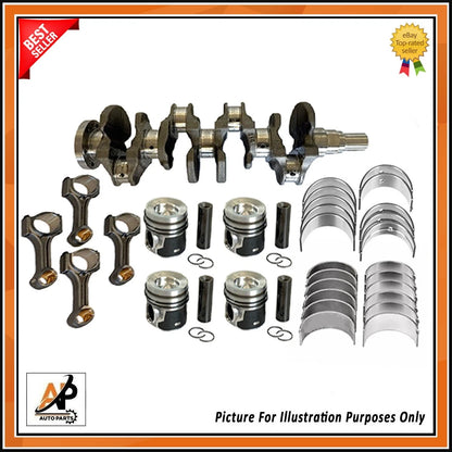 Crankshaft and Pistons Conrod Kit Replacement for Peugeot Citroen Ford (2016–2020)