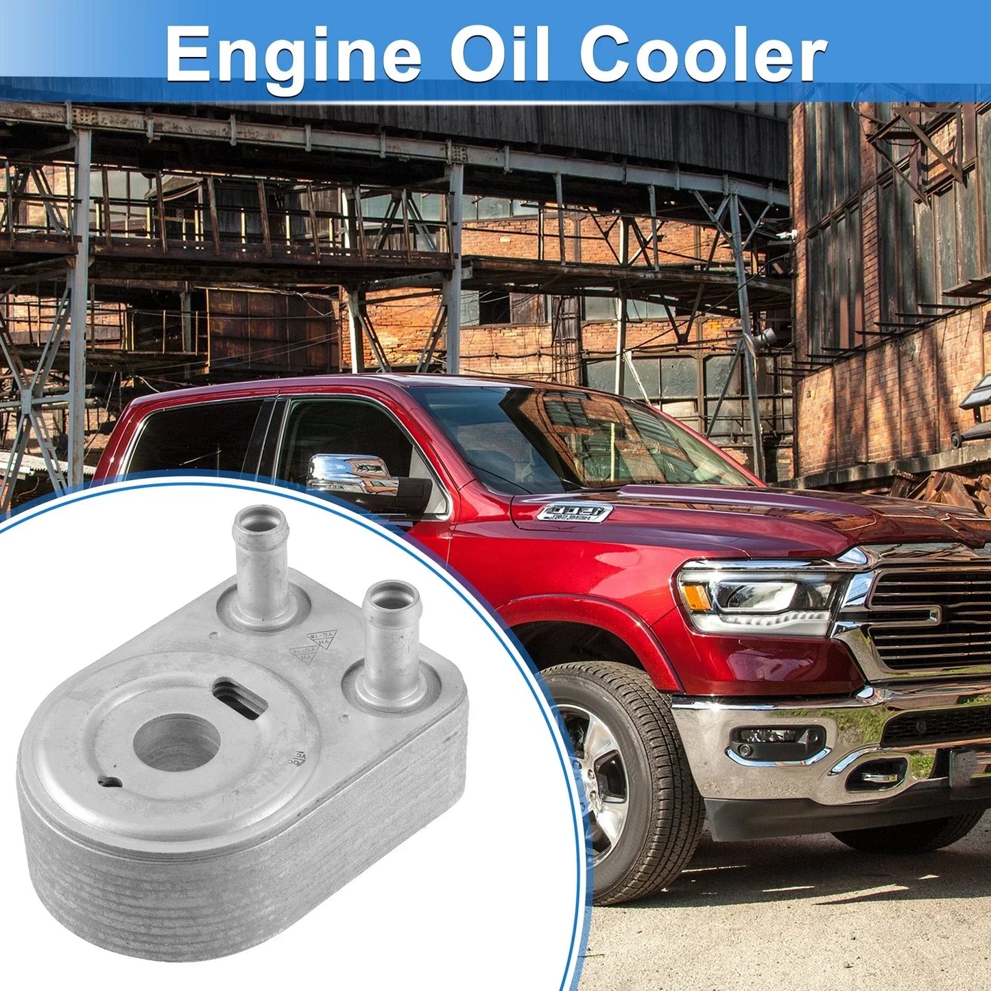 Engine Oil Cooler with Seals for Dodge Nitro, Challenger (2007-2011)