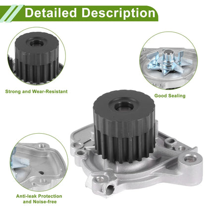Water Pump for Honda Civic 1995-2001 (2 x Cooling Pumps)