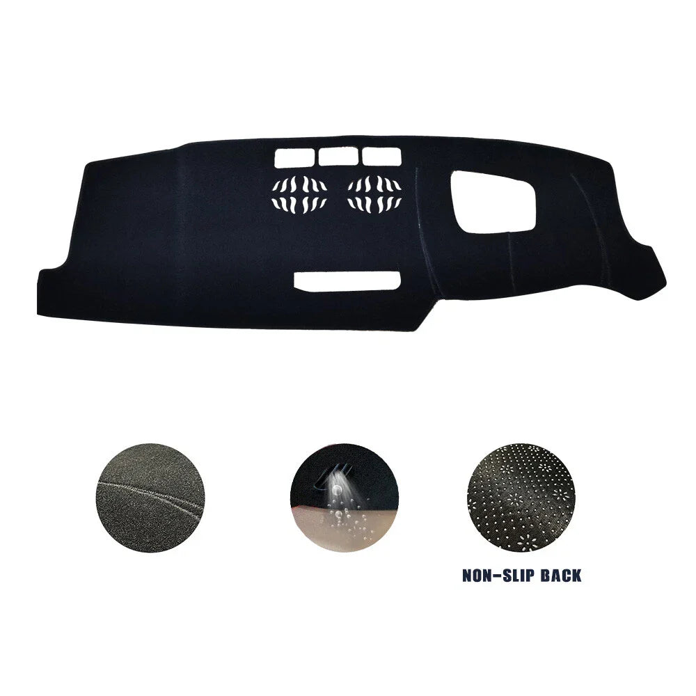 Non-Slip Dash Mat for Mazda CX-5 2018-2023 Dashboard Cover Black