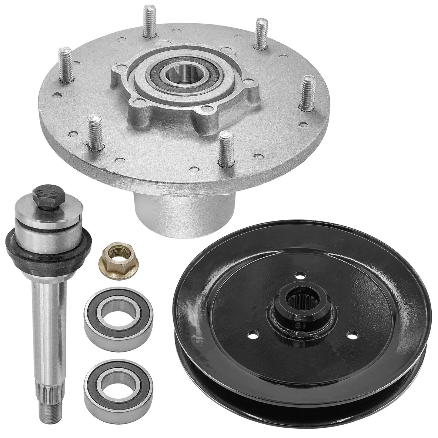 60 in Deck Spindle Pulley Replacement for Exmark Lazer Z E-Series (2005–2015)