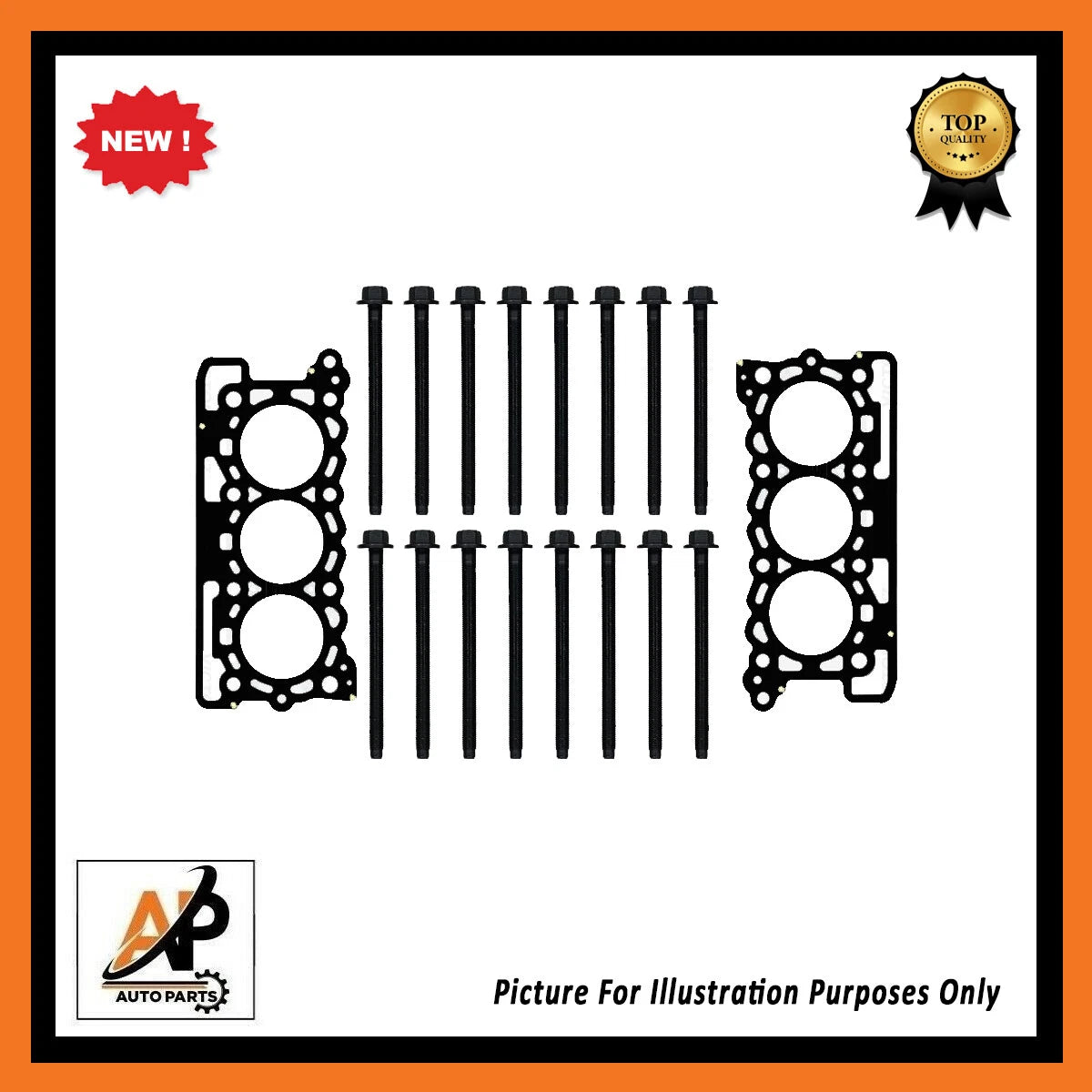 Head Gasket Kit with Bolts for Range Rover Sport and Discovery 3 TDV6 (2005–2009)