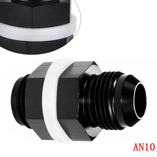 AN10 Flare Fuel Cell Bulkhead Fitting with Washer for Car (No Year Specified)