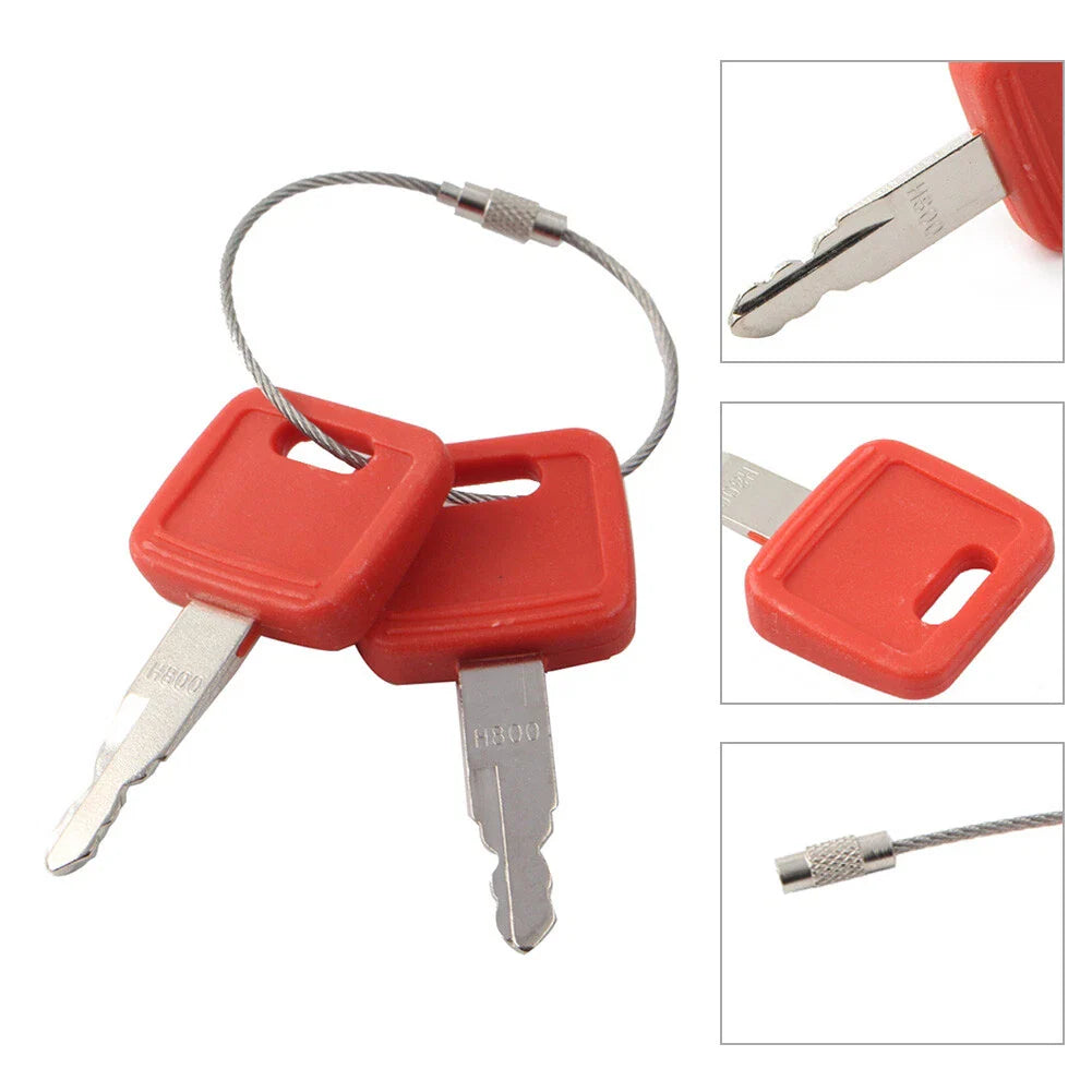 Ignition Keys for John Deere Excavator (AT194969, AT147803, H800)