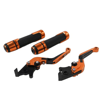 CNC Folding Extendable Brake Clutch Lever Grip for Honda VFR1200 (2010-2016)