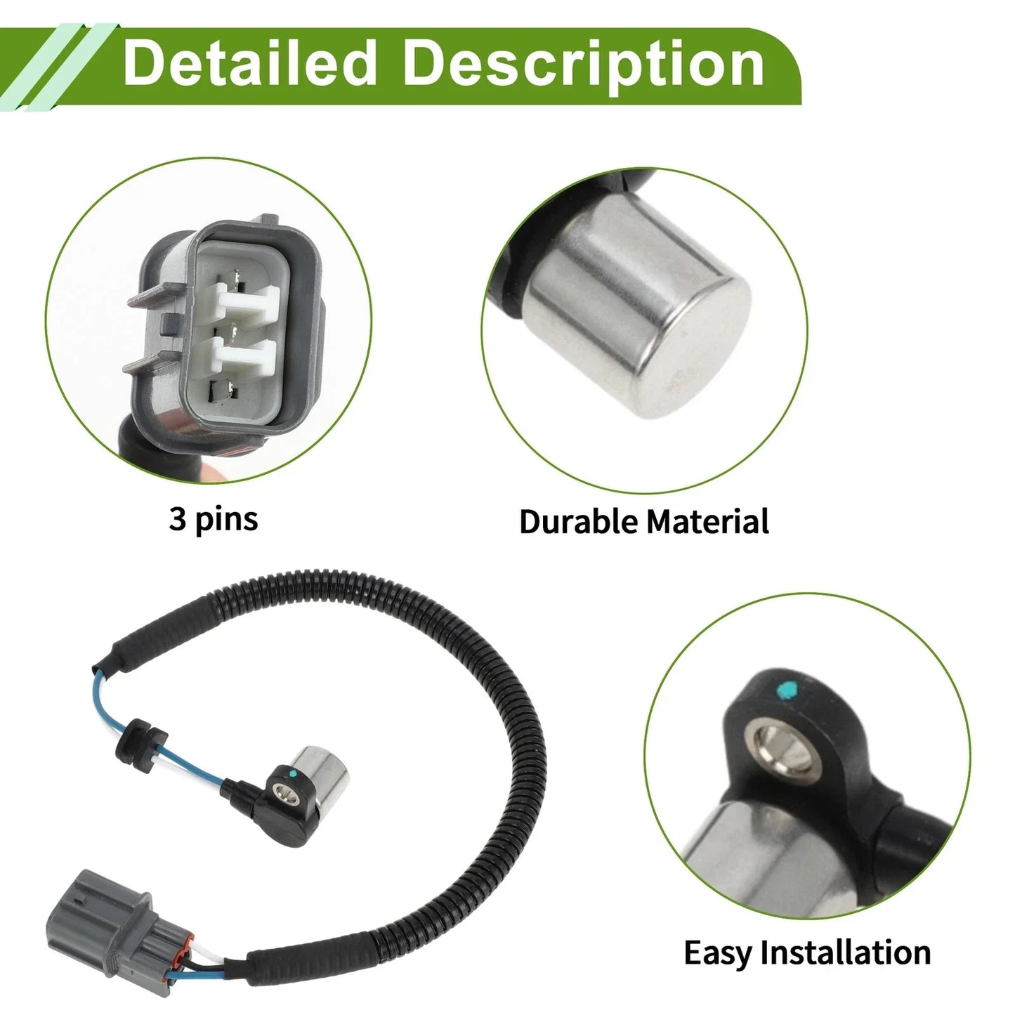 Crankshaft Position Sensor for Honda Civic 1.6 (1996-2000) - 1 x Sensor