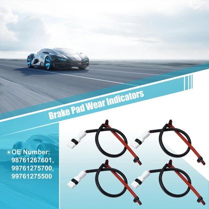 4 x Brake Pad Wear Sensors for Porsche Cayman Boxster (2005-2012)