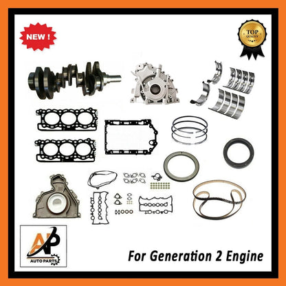 Crankshaft Rebuild Kit for Jaguar Land Rover 3.0 Gen 2 Engine ()