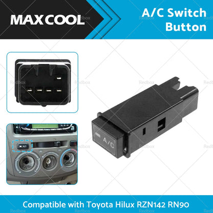 A/C Cooler Switch Button for Toyota Hilux RZN142 RN90 RN85 RN135 RN130 RN110