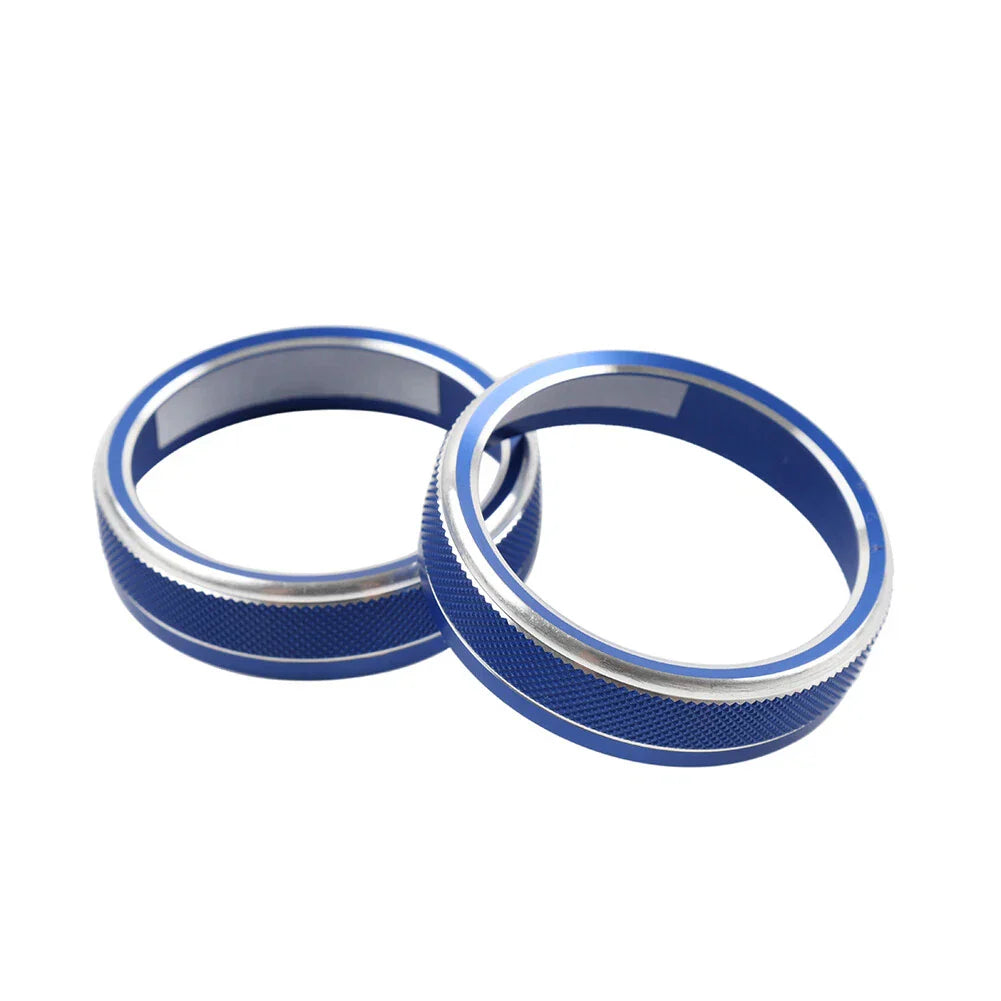 Blue AC Air Switch Ring Cover Trim for Lexus NX250 350h 450h (2022-2024)