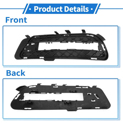 Front Left Fog Light Grill for Mercedes-Benz E350 (2009-2016) Black