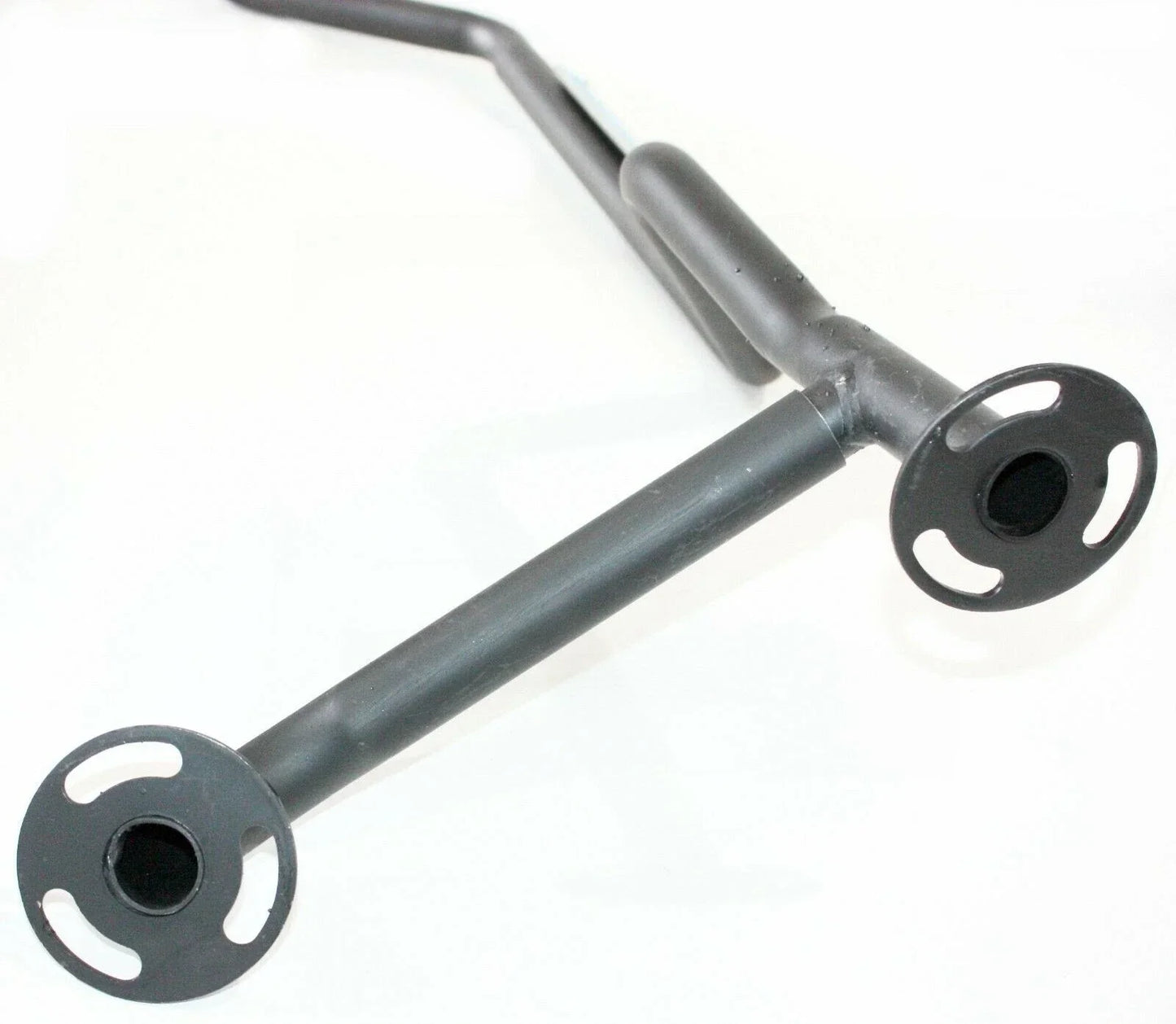 Black Alloy Twin Exhaust Pipe Mufflers for GY6 150cc Quad Bike ATV
