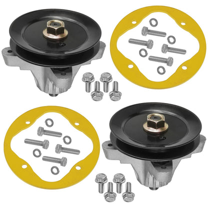 2x Spindle Assembly with Deck Ring for MTD Troy-Bilt (2000–2002)