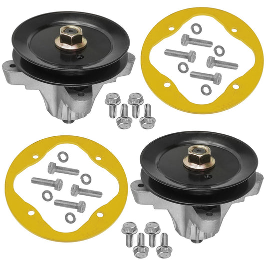 2x Spindle Assembly with Deck Ring for MTD Troy-Bilt (2000–2002)