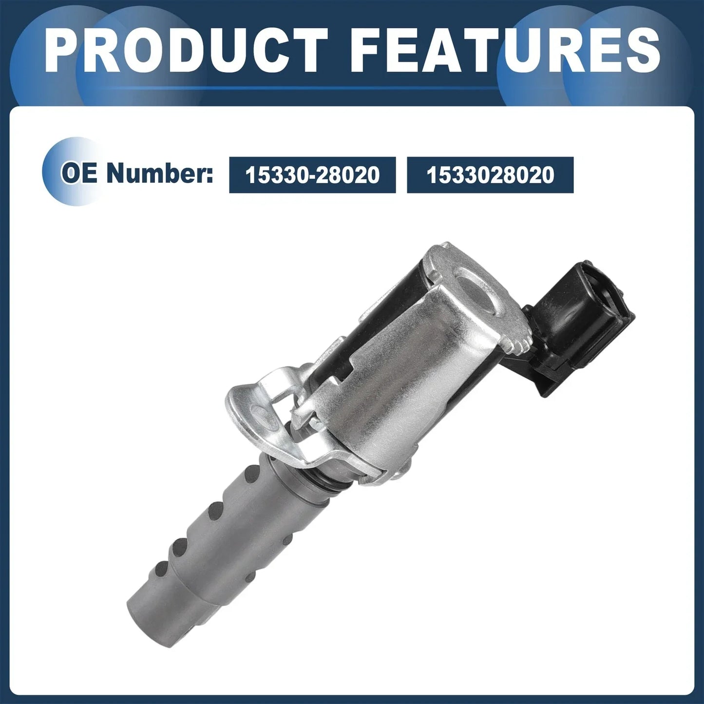 2 x Variable Valve Timing VVT Solenoids for Lexus HS250h (2010-2012)