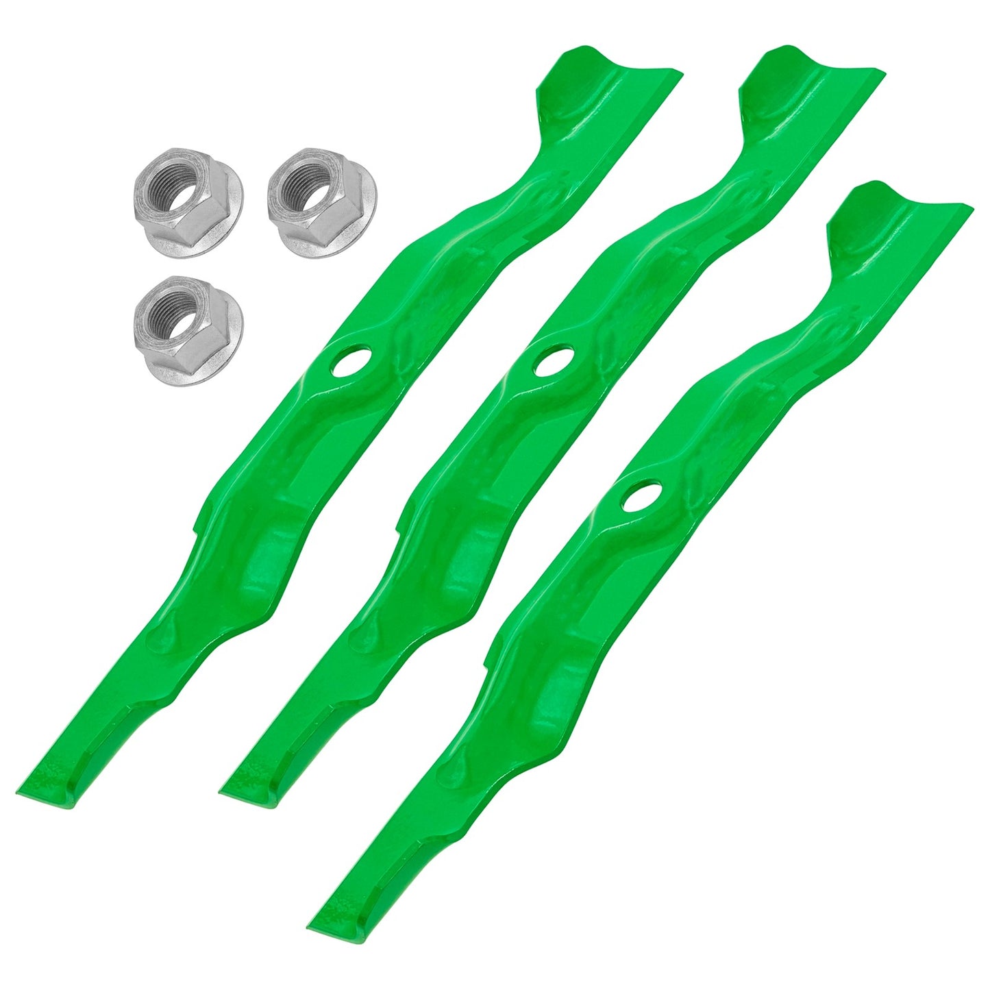 Deck Blade with Nut Replacement for Cub Cadet 50in LT1024 LT1050 GT2050 (2010–2020)