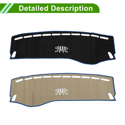 Dashboard Cover Mat for Mercedes Benz GLC 2016-2022 Black Blue
