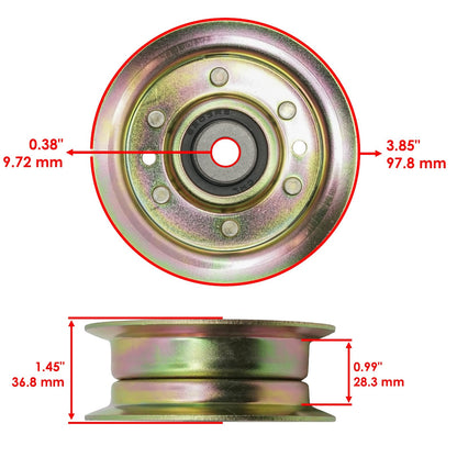 Deck Spindle Blade Belt Pulley Rebuild Kit for Craftsman DYT4000 (42")
