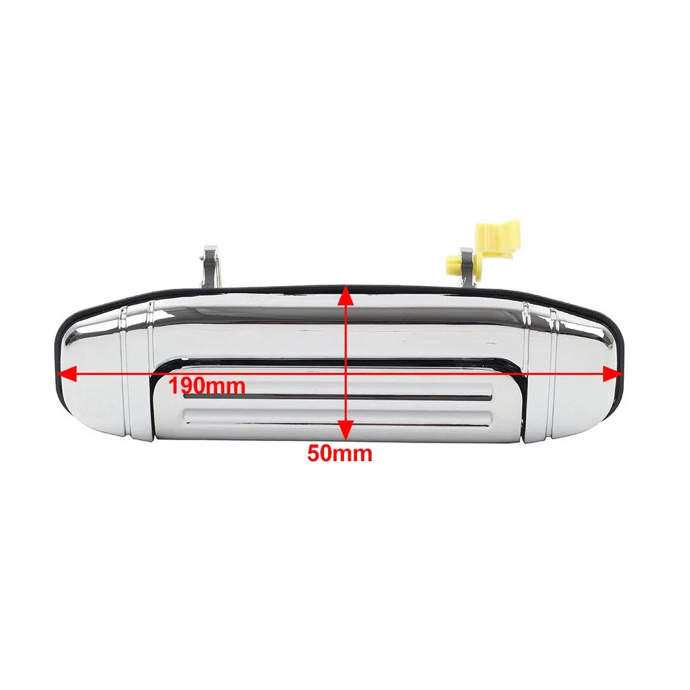 Chrome Front Left Outer Door Handle for Mitsubishi Pajero Montero (92-00)
