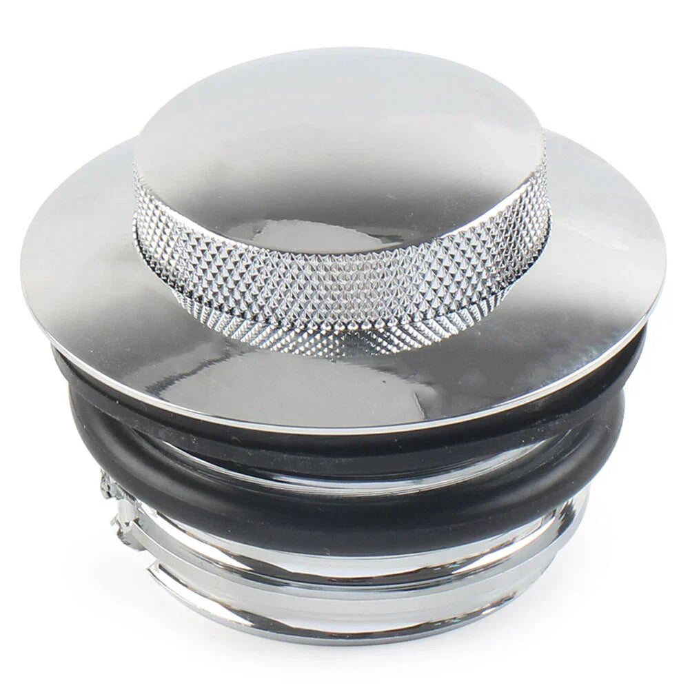 Left Hand Thread Fuel Tank Gas Cap Cover for Harley Motorcycle (1982-2017)