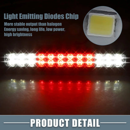 High Mount Stop Light for Dodge - Chrome Tone Housing Smoked Lens (2006-2010)