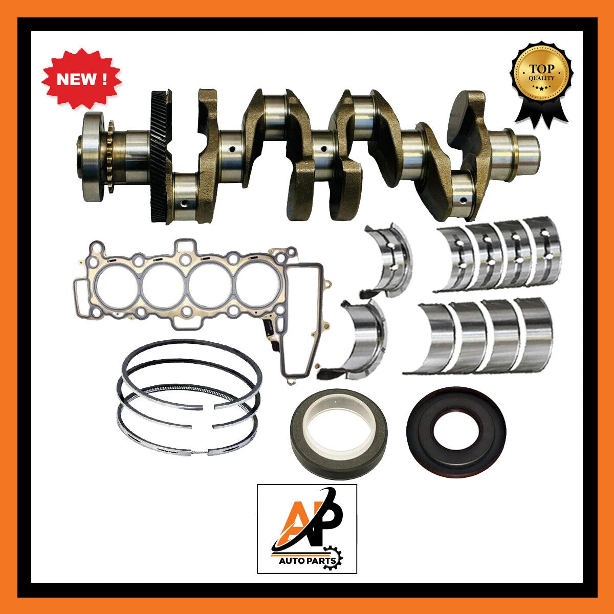 Crankshaft with Gear Replacement for Range Rover 2.0 (204DTD) (2011–2017)