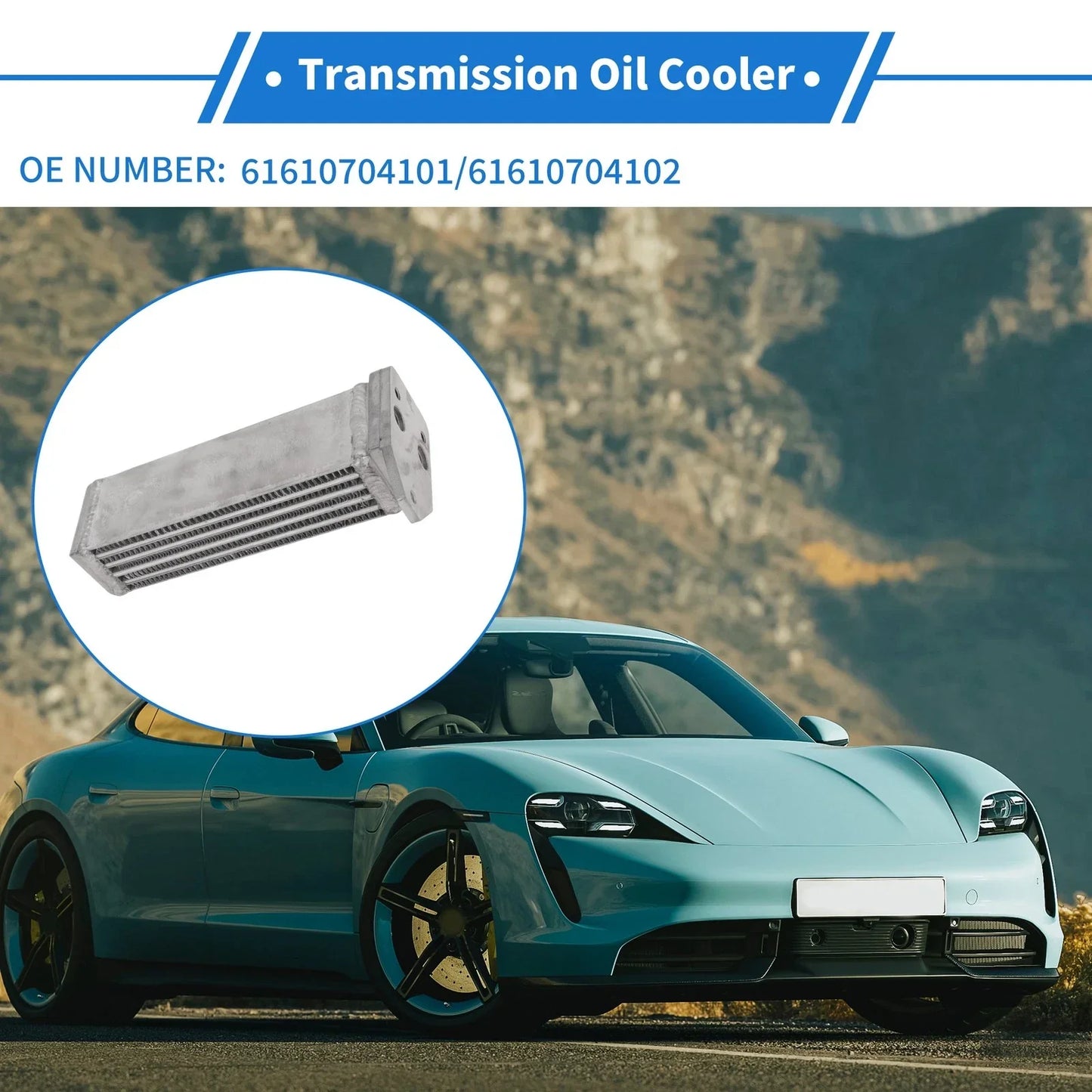 Engine Oil Cooler for Porsche 912 356 (1965-1969) - 1 x Trans Cooler