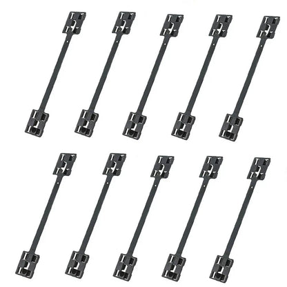 10 x Sill Strip Mounting Clips for Opel Corsa, Zafira (2000-2014, 1999-2005)