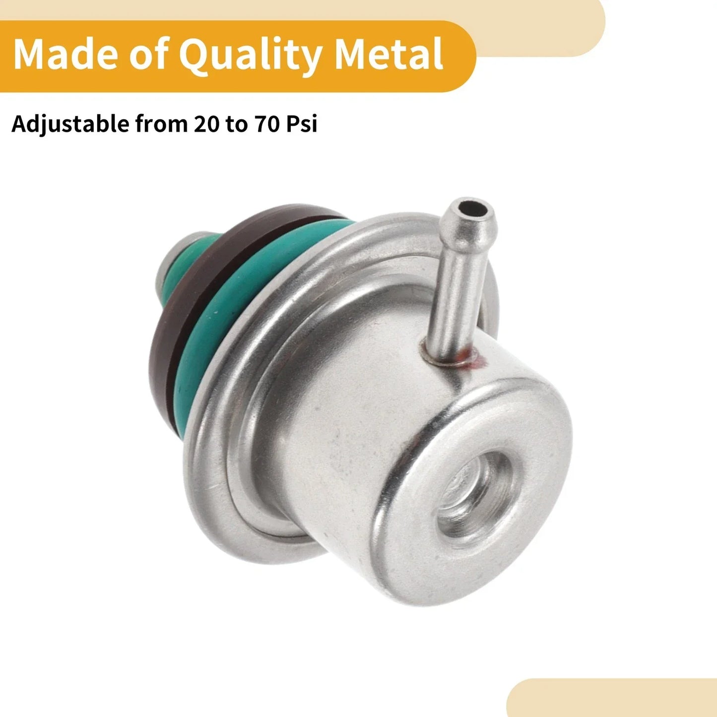 Fuel Pressure Regulator 20-70 Psi for BMW 323i (1997-2001)