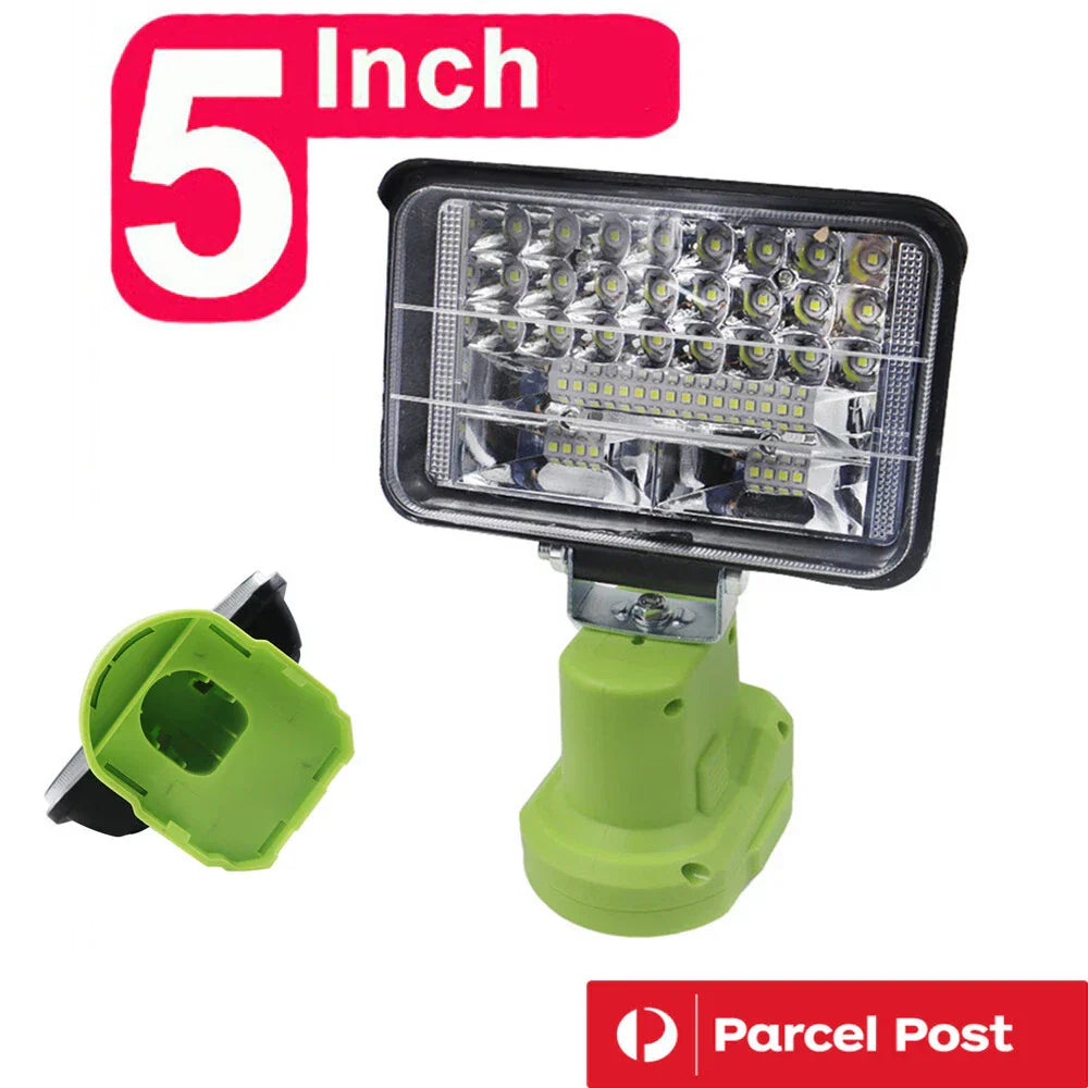 Cordless Work Light for RYOBI 14.4V 18V Lithium One+ Battery