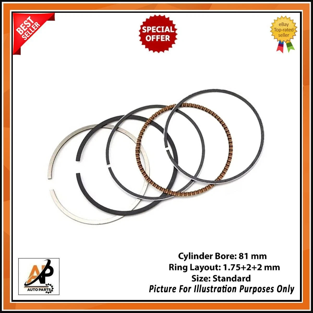 Brake Pads Front Set for Audi Seat VW Caddy (2003–2015)