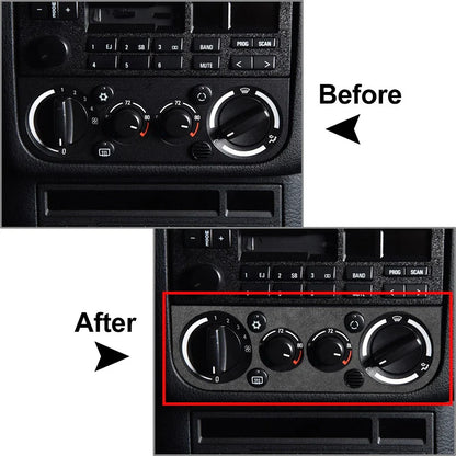 AC Climate Control Panel Cover Trim for BMW 3 Series (1991-1999) - Suede Black