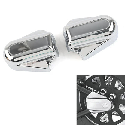 Rear Axle Covers  Chrome for Harley Softail FLSTC FLSTN (2000-2017)