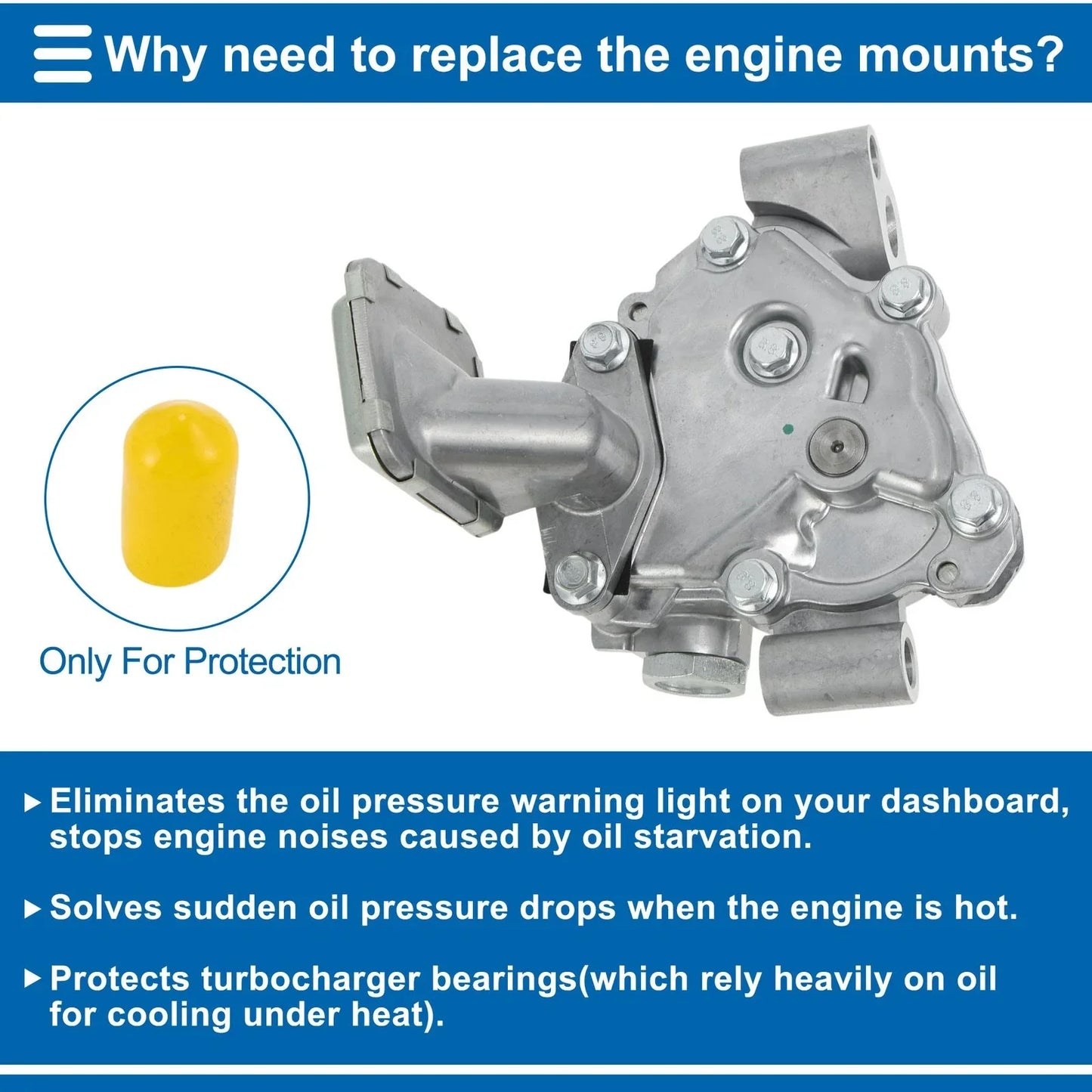 Engine Oil Pump for LEXUS HS250H 2010-2012 - High-Pressure Performance Pump
