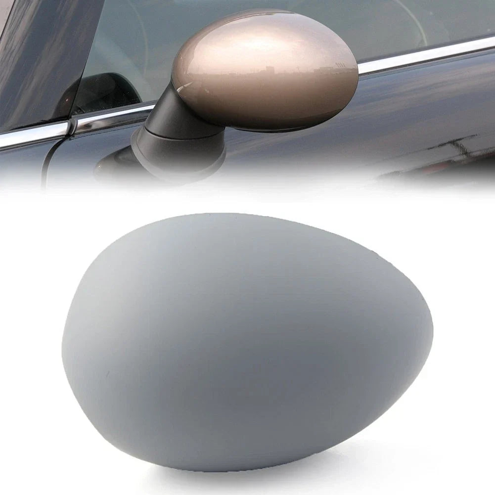 Unpainted Left Rear Door Wing Mirror Cover for Mini R55 R56 R57 R58 R59 R60 R61