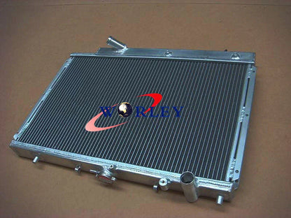 Aluminum Radiator & Fans for Mazda 323 GTX GTR (1989-1994)
