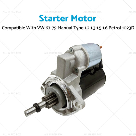 Starter Motor for VW Type 1 (1967-1979) Manual 1.2 1.3 1.5 1.6 Petrol
