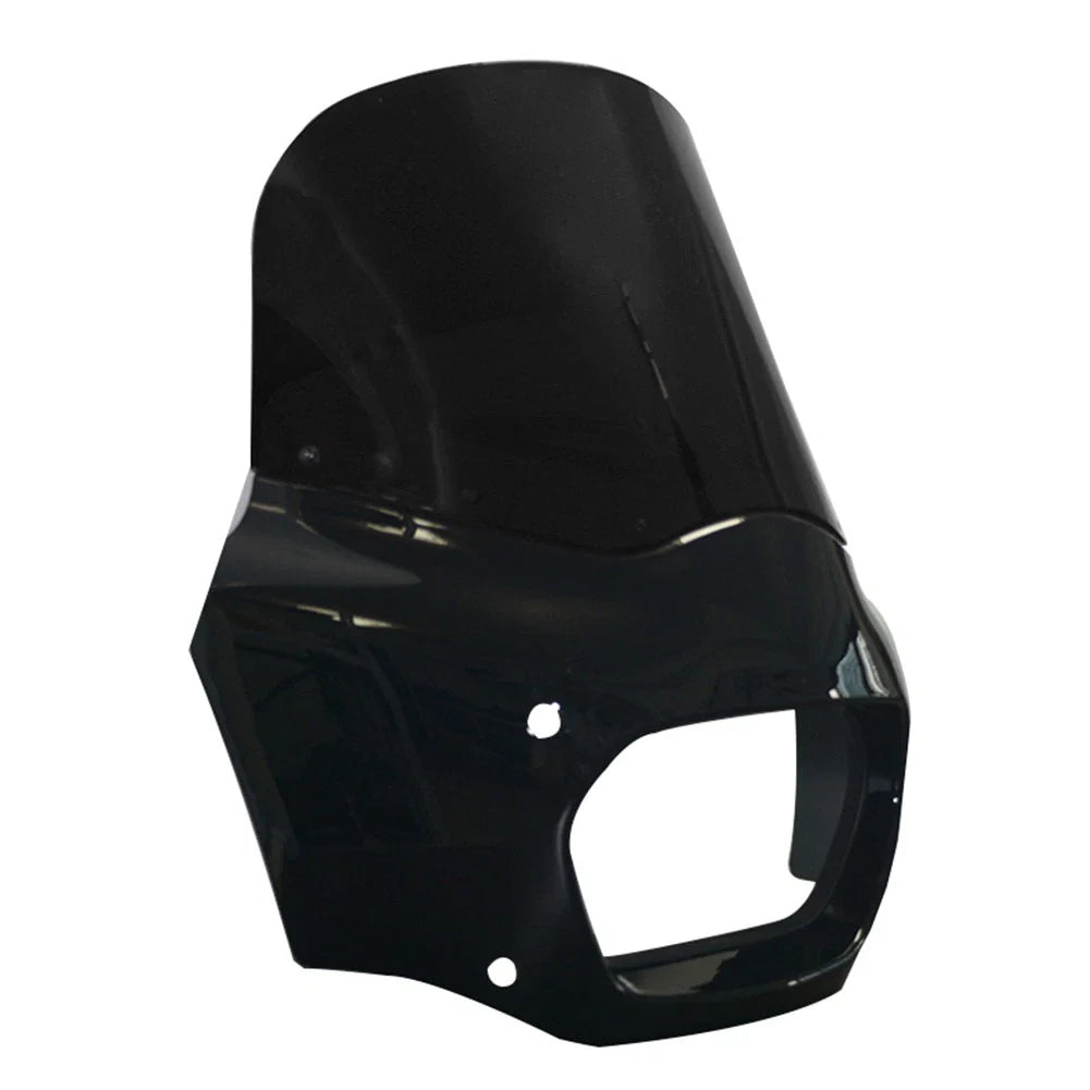 Black Front Fairing Windshield for Harley Softail Fat Bob FXFB (2018-2019)