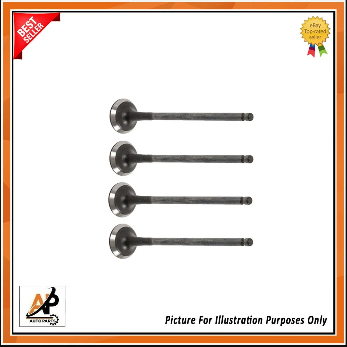 Exhaust Valve Replacement for Hyundai Kia G4FD 1.6L Accent Elantra (2011–2020)