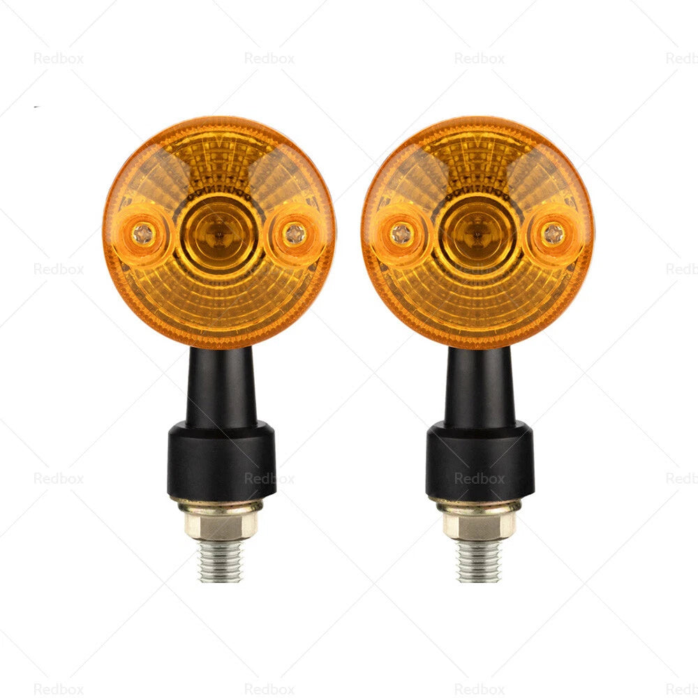 4 x Amber Classic Motorcycle Turn Signal Indicators for Universal Models