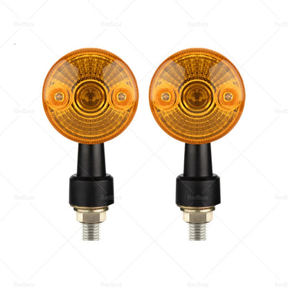 4 x Amber Classic Motorcycle Turn Signal Indicators for Universal Models