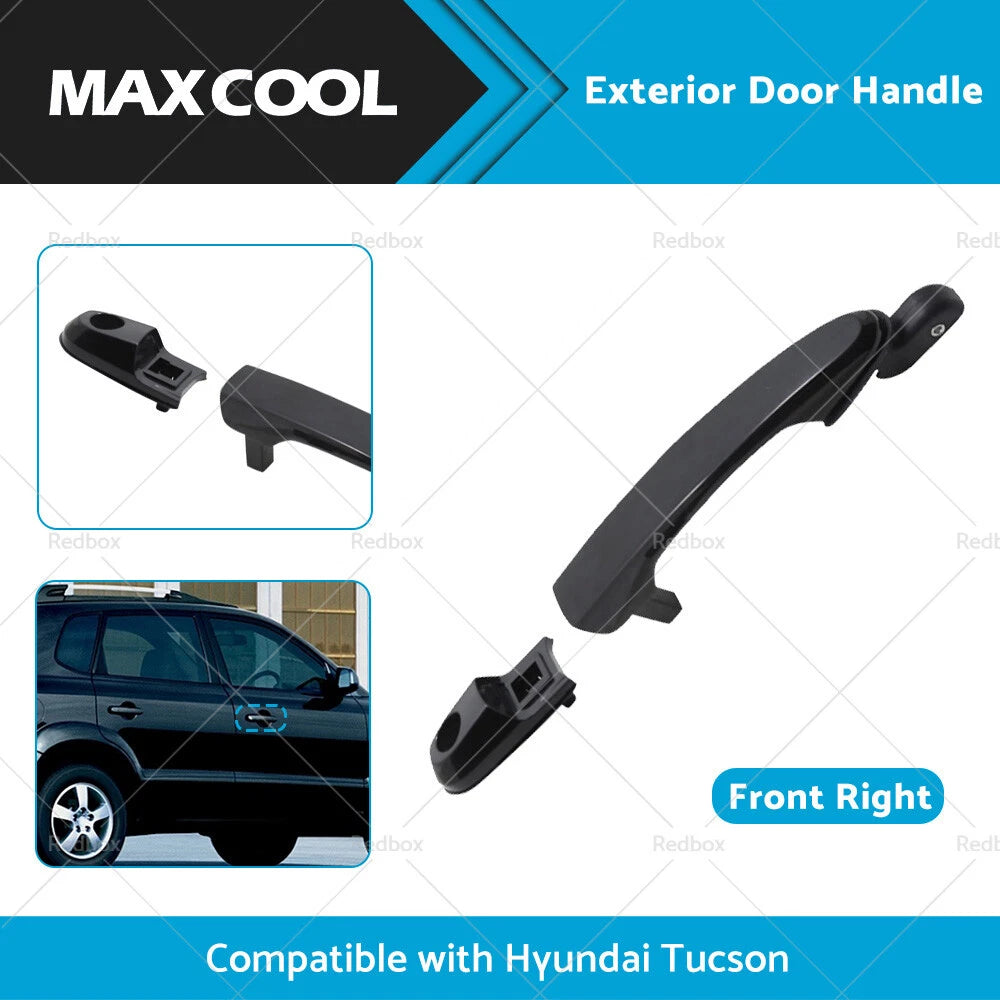 Front Right Exterior Door Handle for Hyundai Tucson (2005-2009)